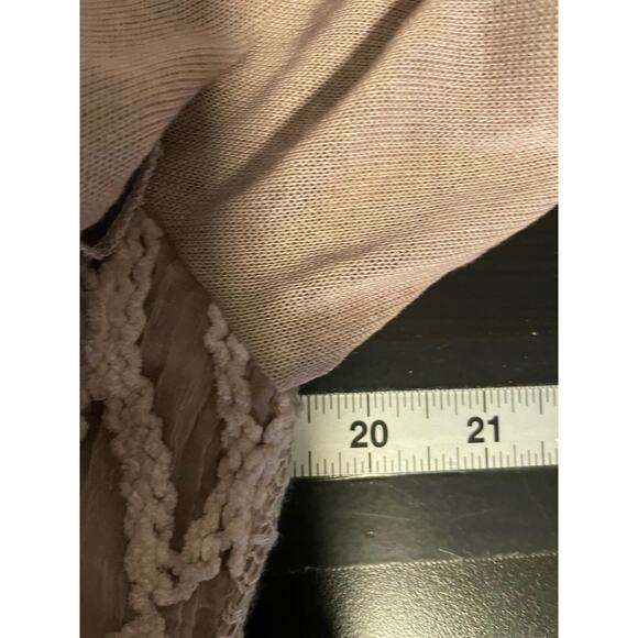 Feratelli Sweater Womens Small Crochet Knit Asymmetrical Boho Pullover Fairy Y2K - Picture 5 of 7